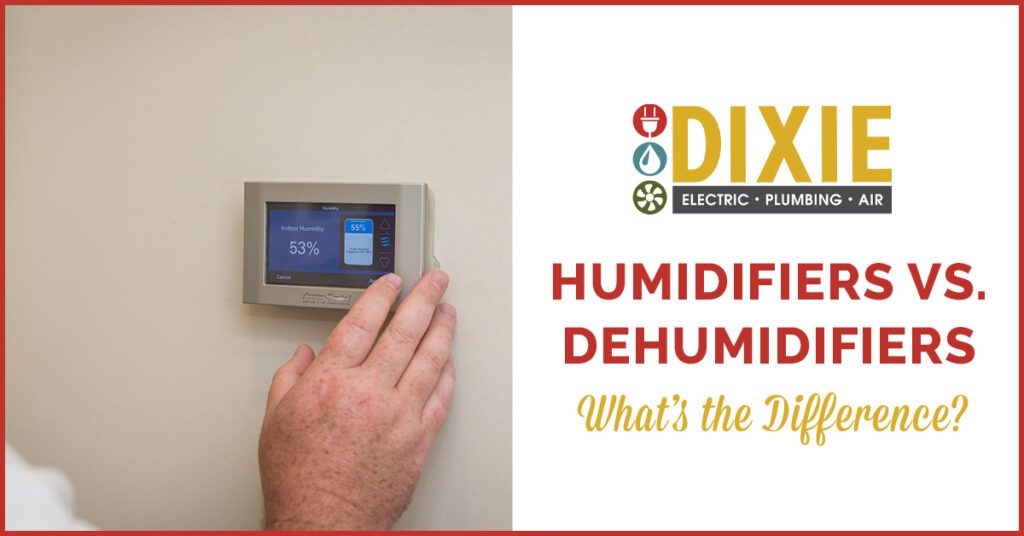 humidifiers vs dehumidifiers