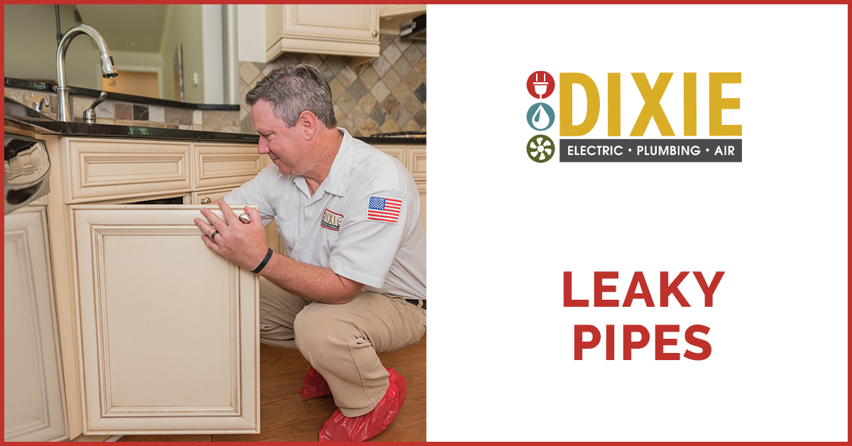 Repair Leaky Pipes With Dixie Electric, Plumbing & Air